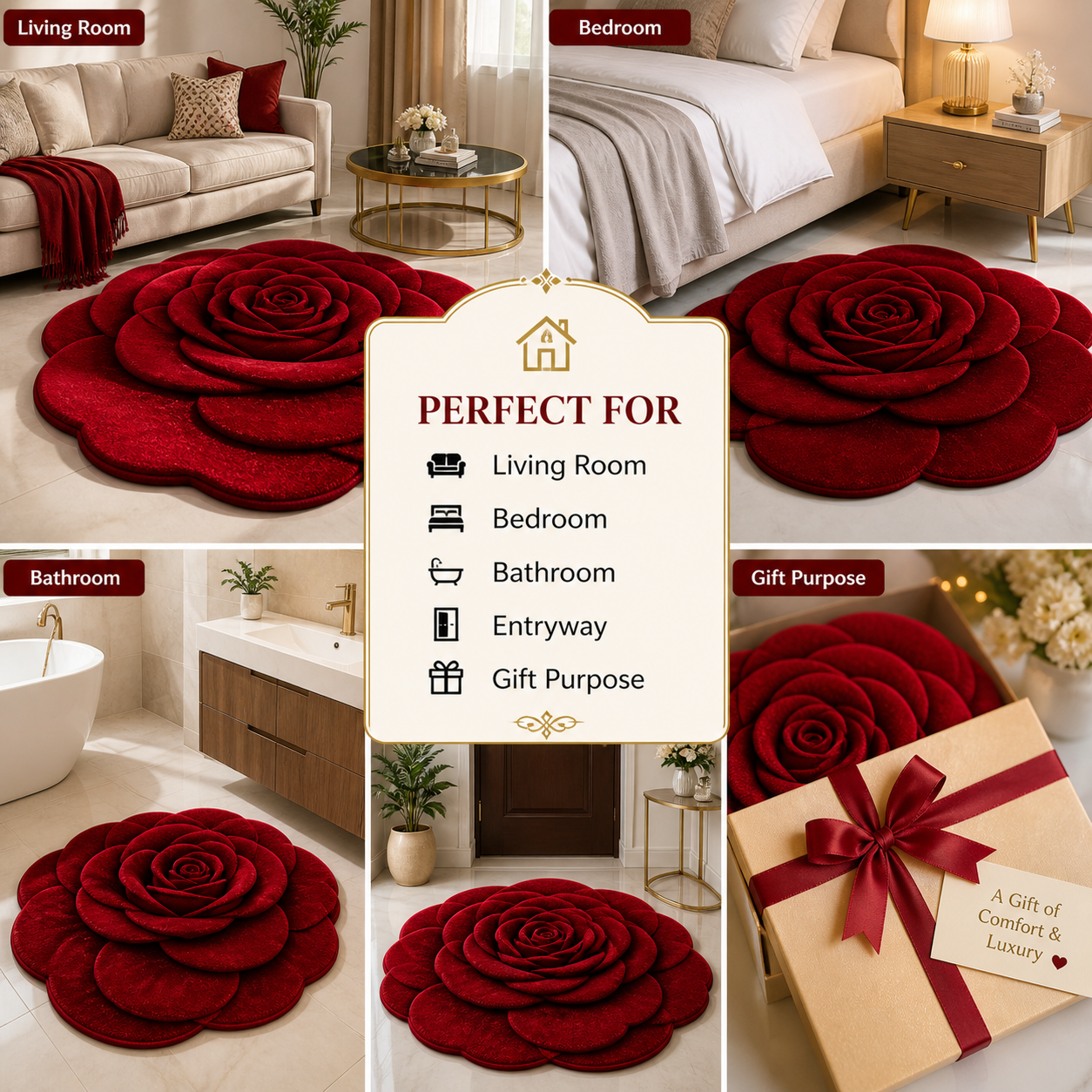 Royal Rose 3D Luxe Mat