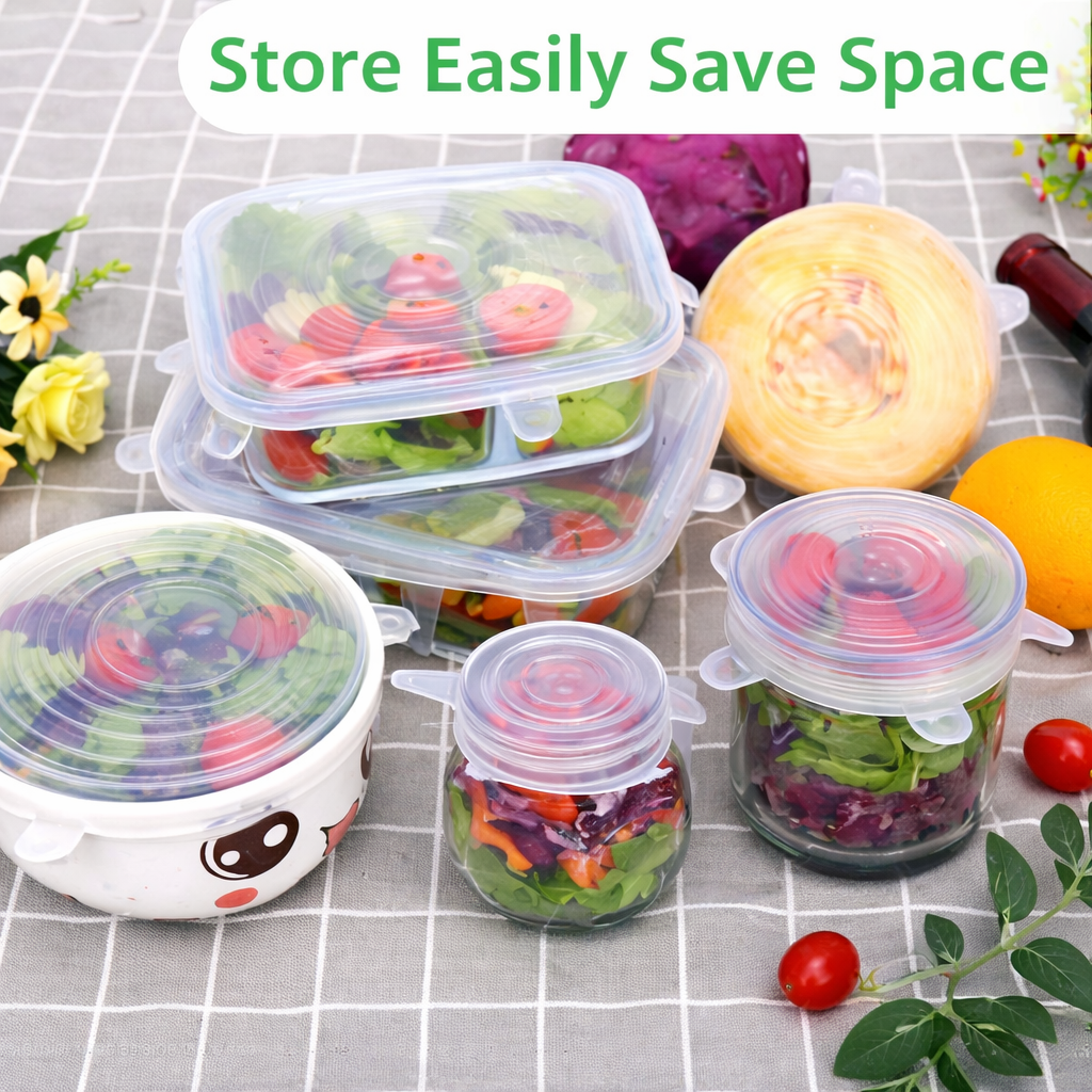 Airtight FreshLock Silicone Lid Set (Pack of 12)
