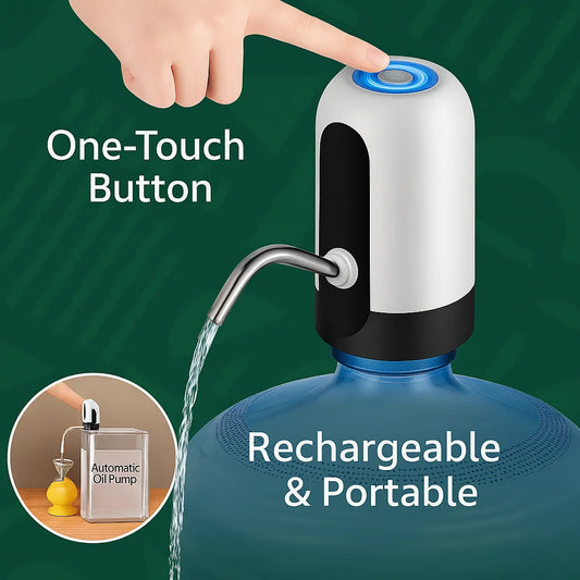SmartPress One-Touch Automatic Dispenser (Water & Oil)